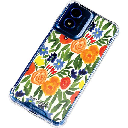 Bouffants and Broken Hearts Garden 6 Moto G 5G (2024) Clear Case
